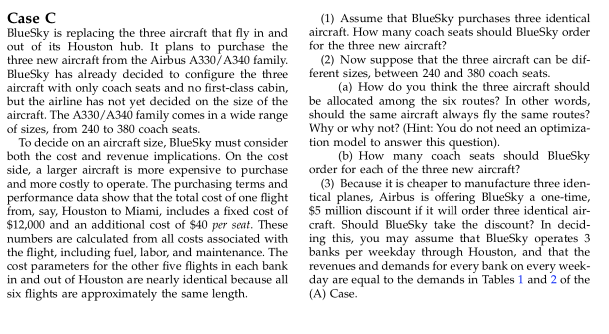 Total demand for three cities are the spokes connected by the Hous-