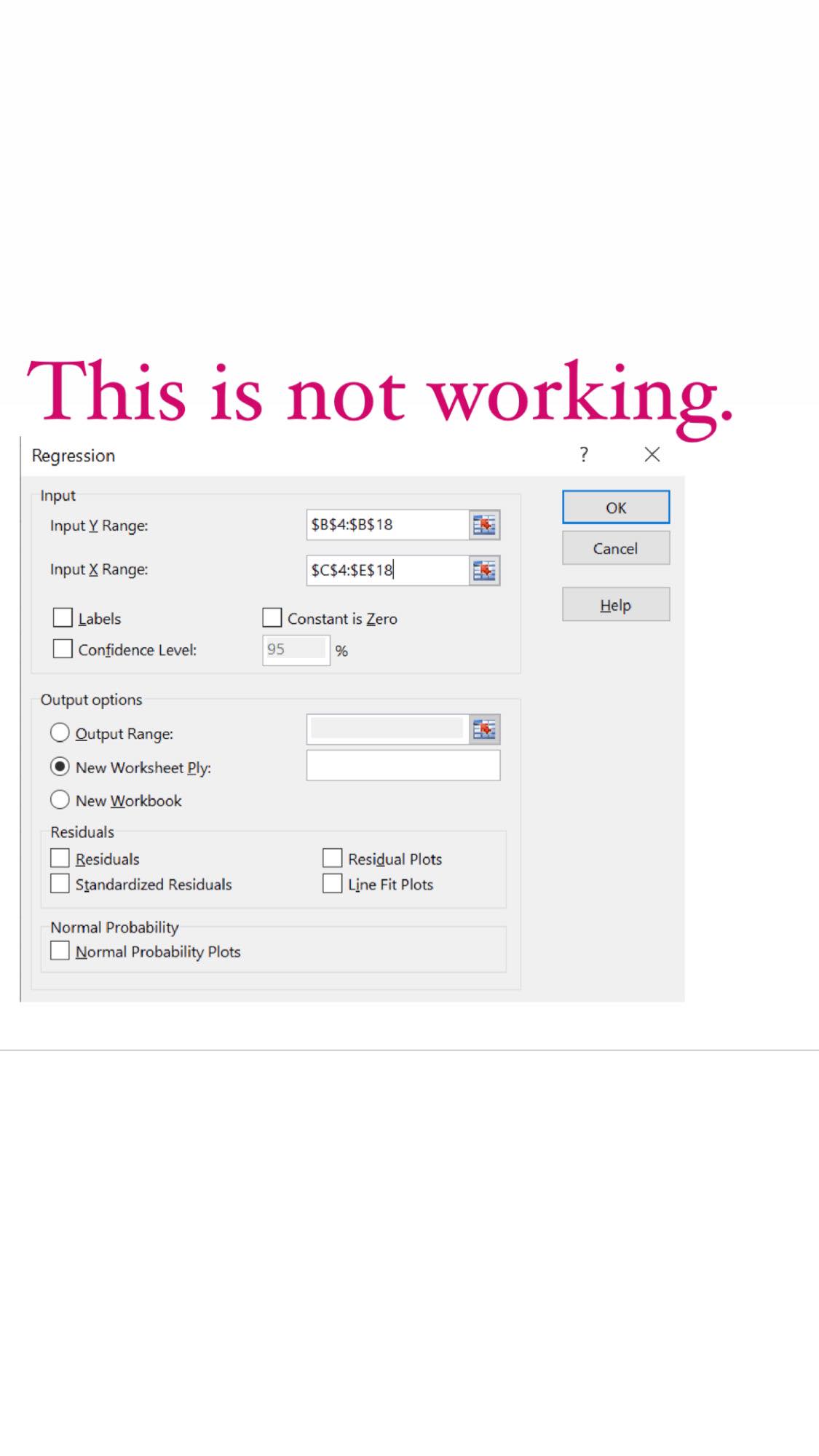 The spreadsheet below contains data about the current and lagged variables from