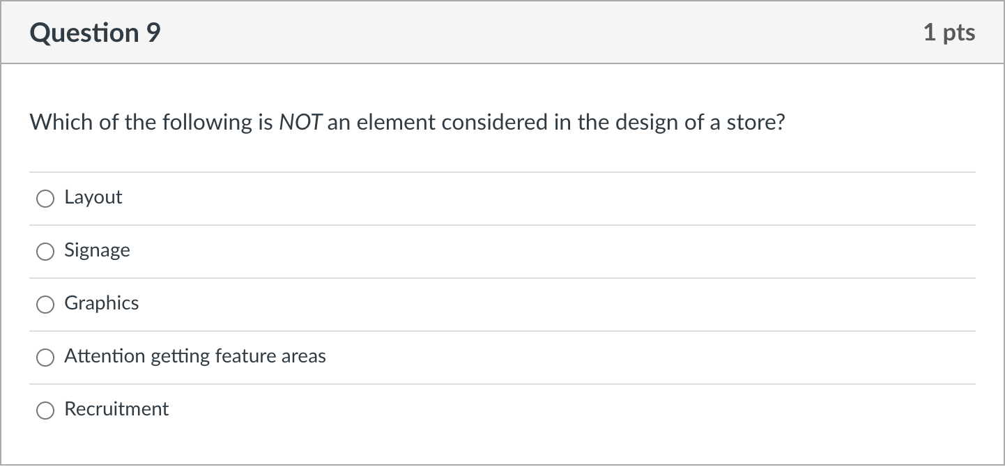 retailers to build several different types of flexible fixtures than to build