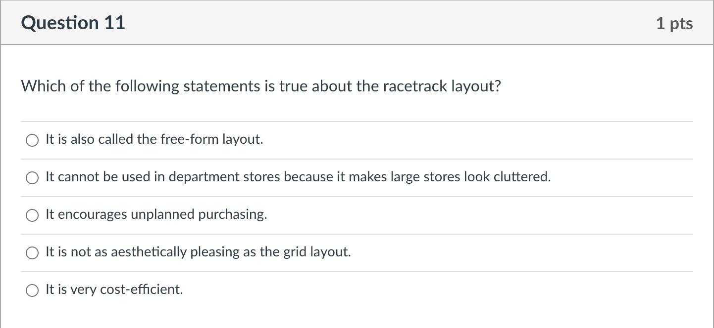 to keep changing the merchandise mix offered. O Customers find it hard