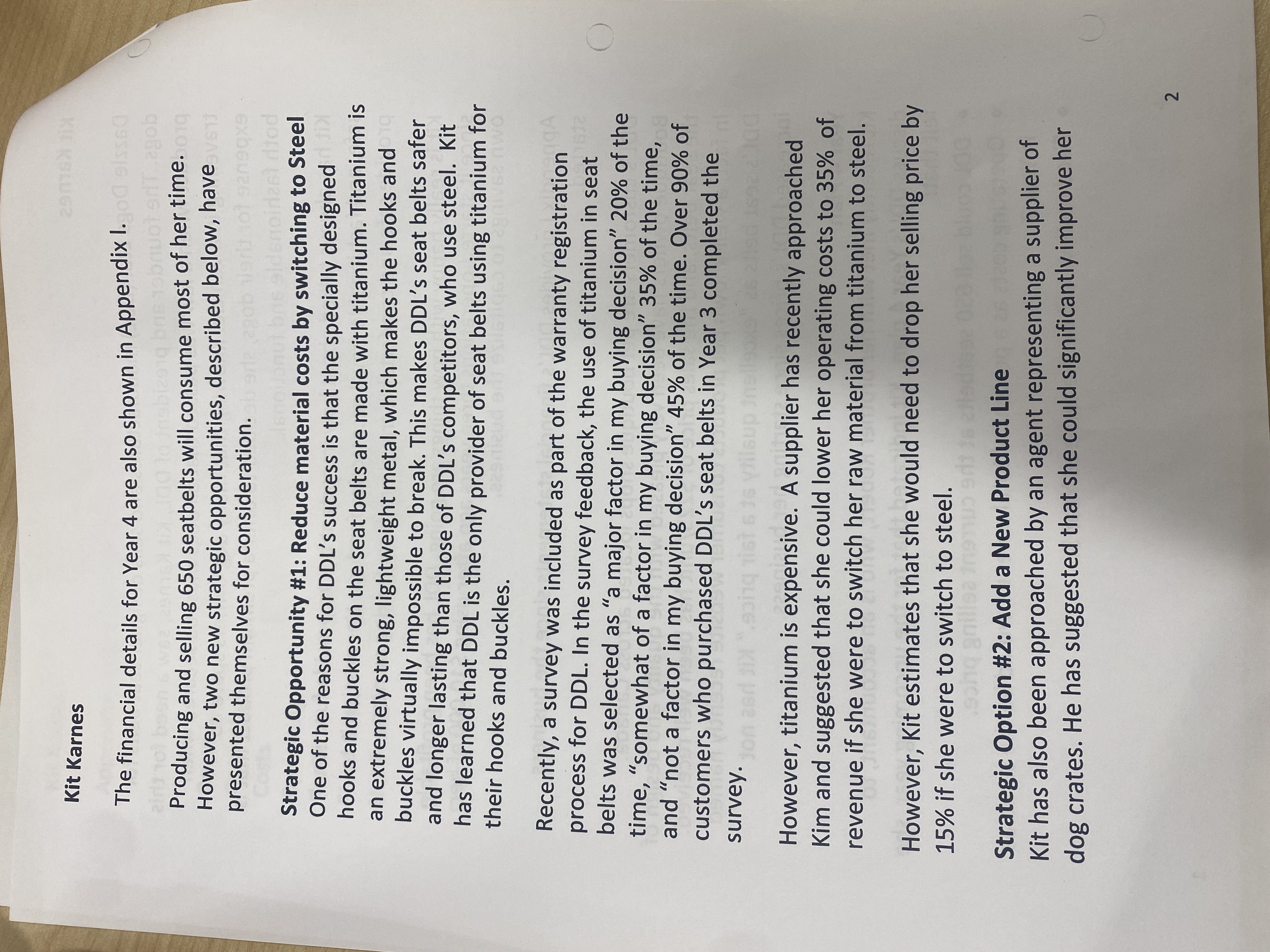 $135,000 $146,250 Operating Costs $73,125 $80,438 $87,750 $95,063 Operating Profit $39,375 $43,313