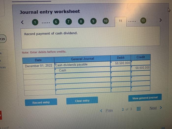 bonds had not been previously written up. The property dividend was payable