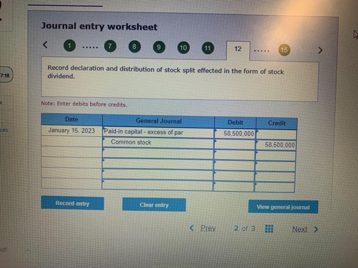 to shareholders of record March 13, to be distributed April 5 con
