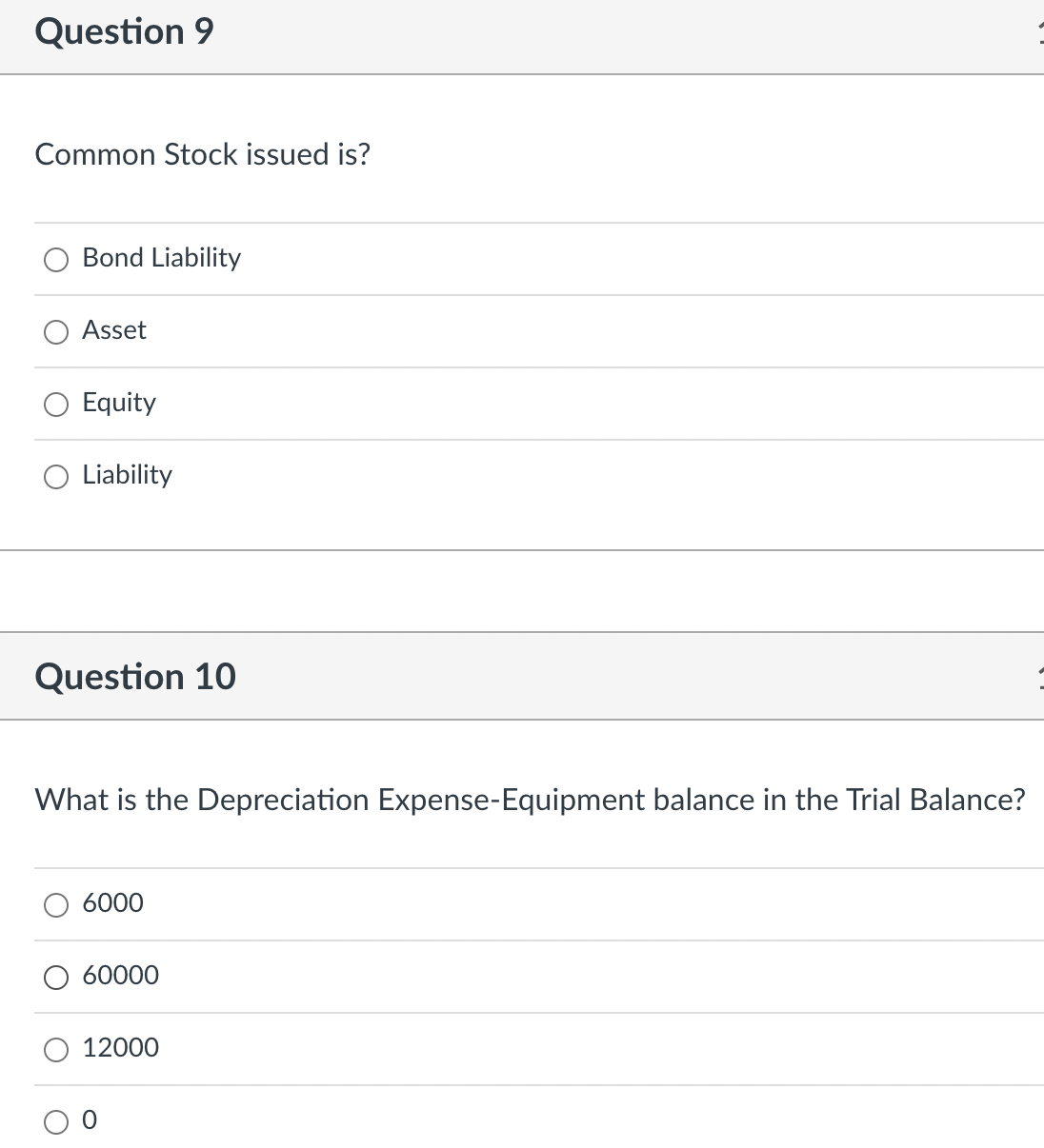 side 396500 on the debit side Question 2 1 pts What are