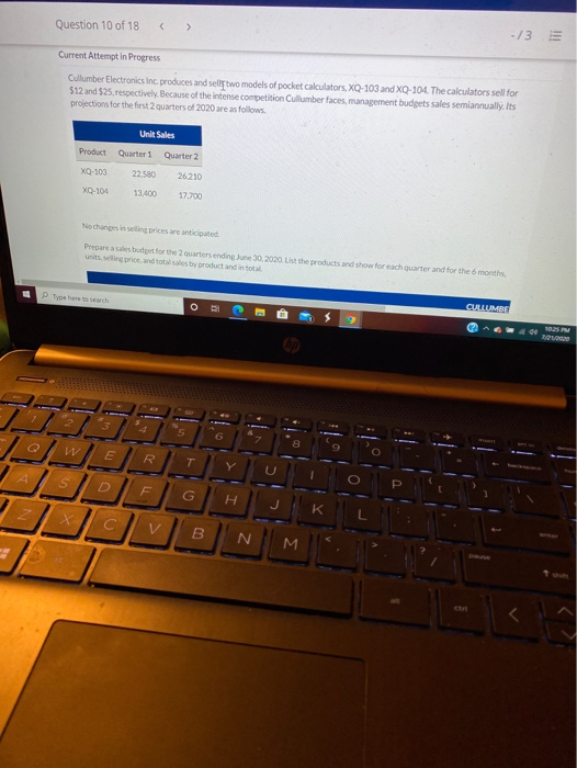  need help with these two problems Question 10 of 18 -73