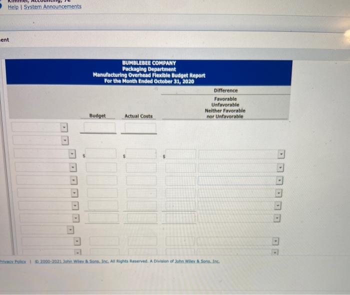 Fixed Overhead Corte Variable Overhead Costa Supervis 109,280 Indirect labor $169,092 Deprecation