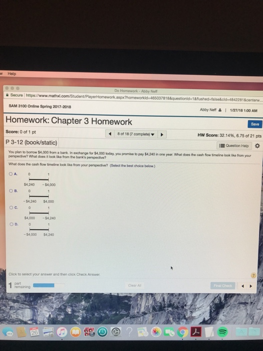  Help Secure I https://www.mathad aspx 1&centerw SAM 3100 Online Spring 2017-2018