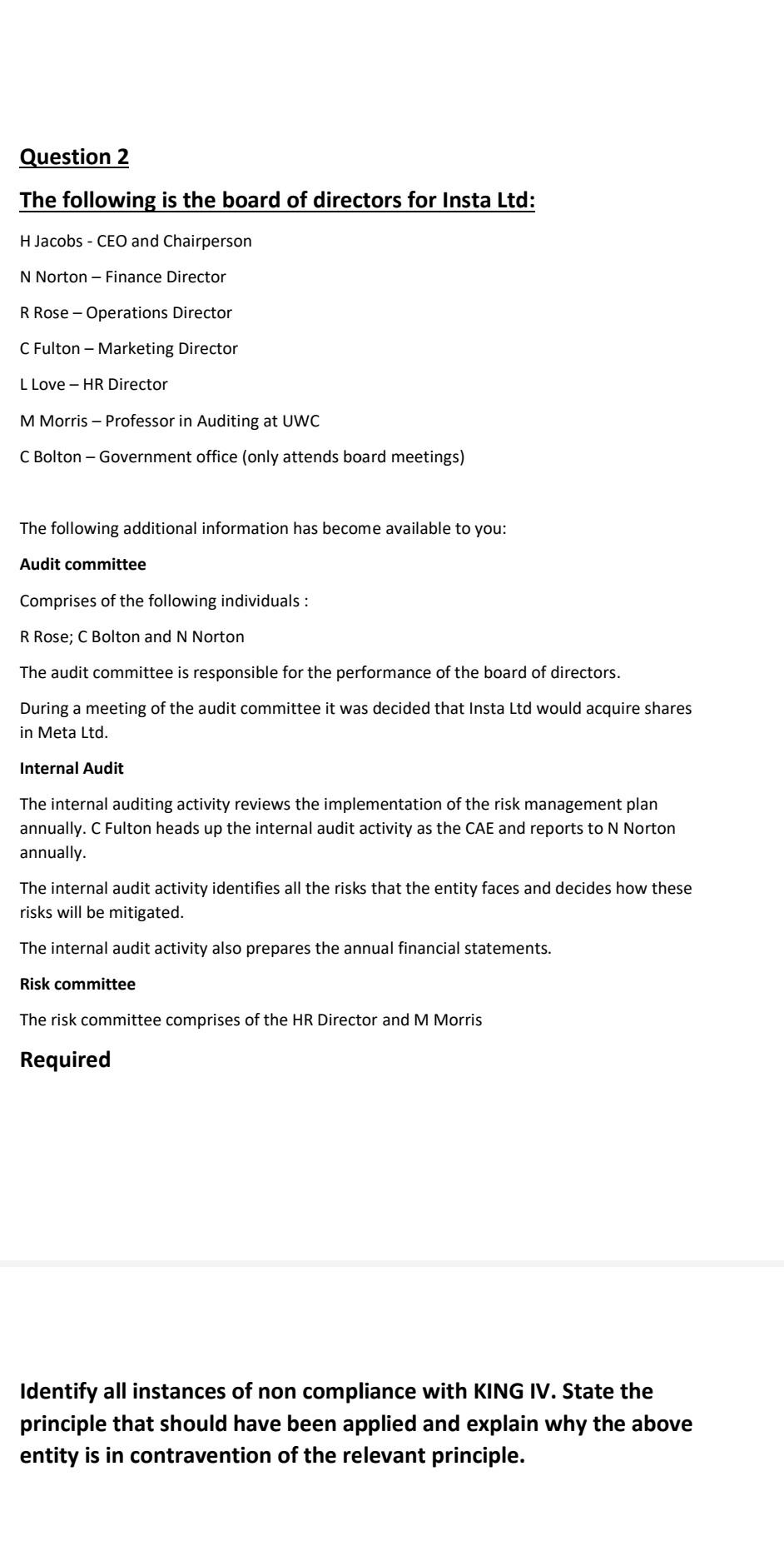 in the pictures attached. Question 1 is you are required to summarize