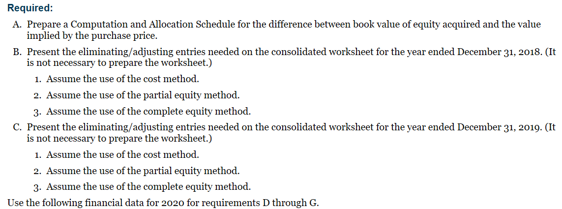 book value of equity acquired and the value implied by the purchase