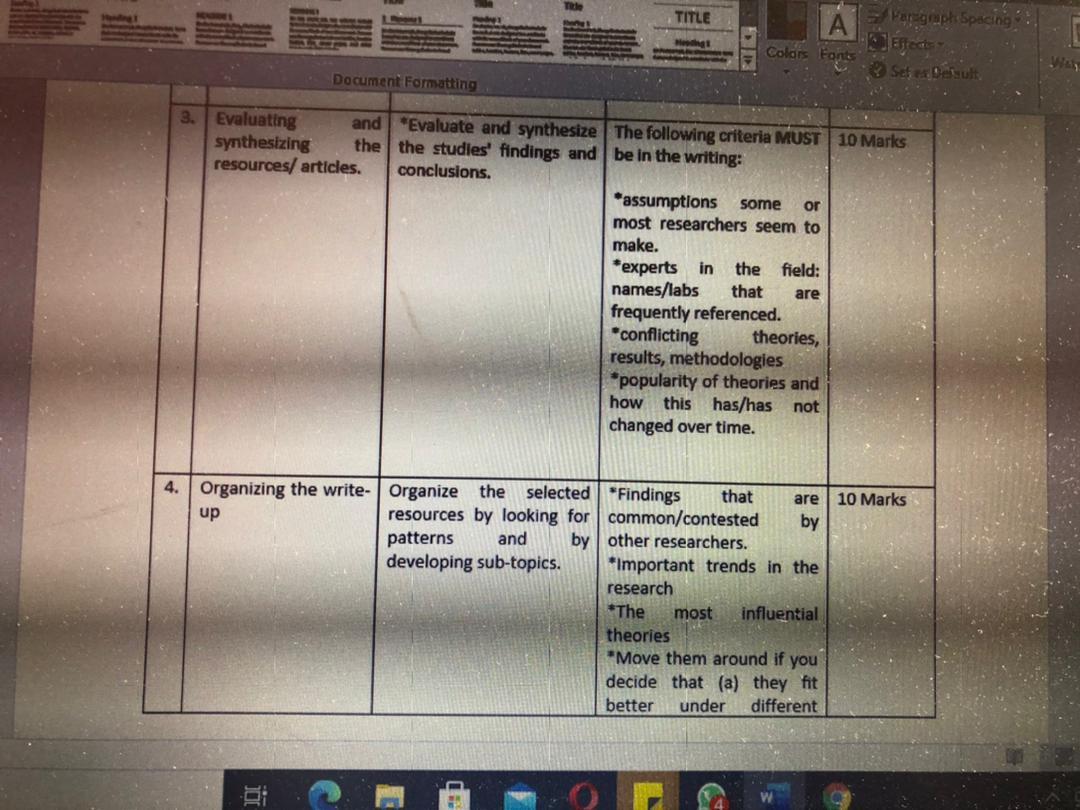 To complete this task, you must do a research on at least