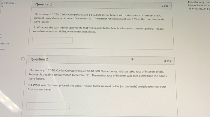 calculated above and the effective interest method chart below, calculate the interest