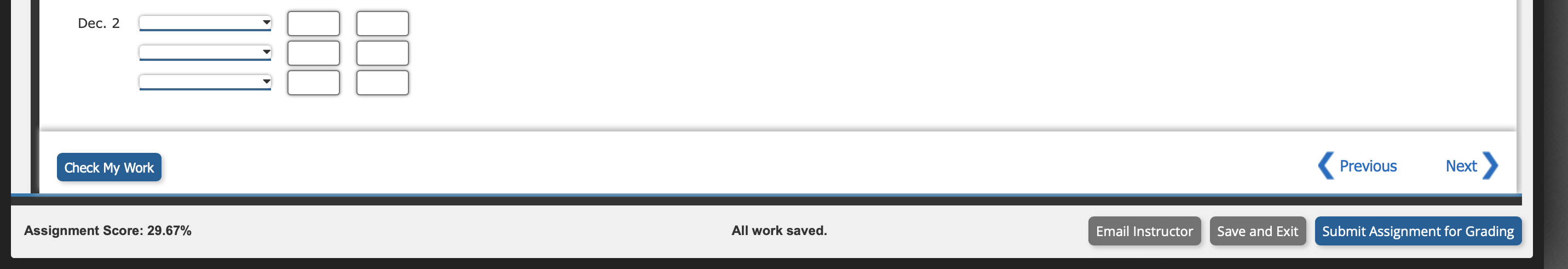 services company. Assume a 360-day year. (All notes are dated as of