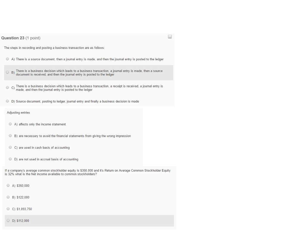 accounting, only business transactions are recorded when cash has been paid or