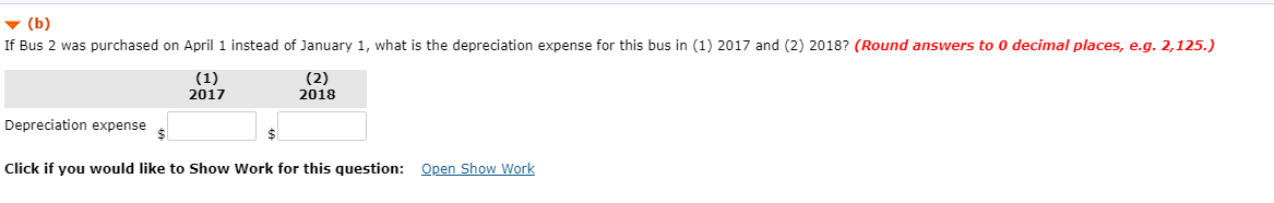 recent years, Cullumber Transportation purchased three used buses. Because of frequent turnover