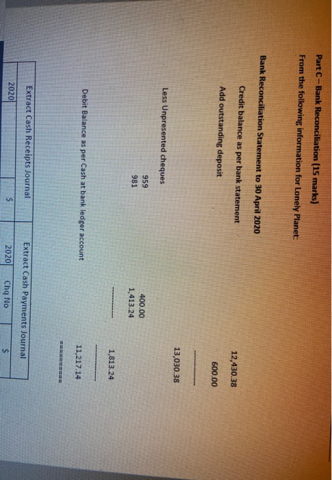 Cash (5 marks) The following Petty Cash transactions took place at Artemis