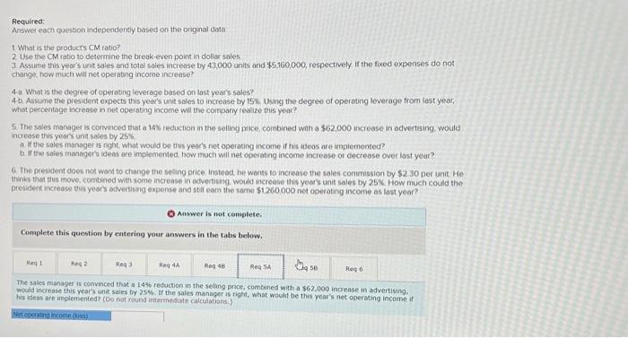 much will net operating income increase? 4a. What is the degree of