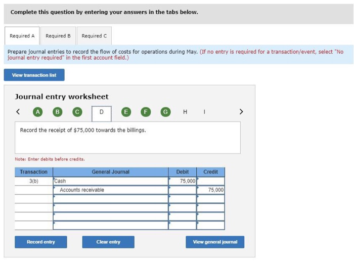all times so that work can start as quickly as possible. Special
