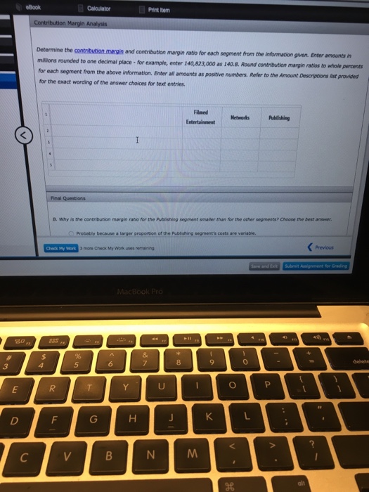 year fowow. Each segment includes a number Inc., for of businesses, examples