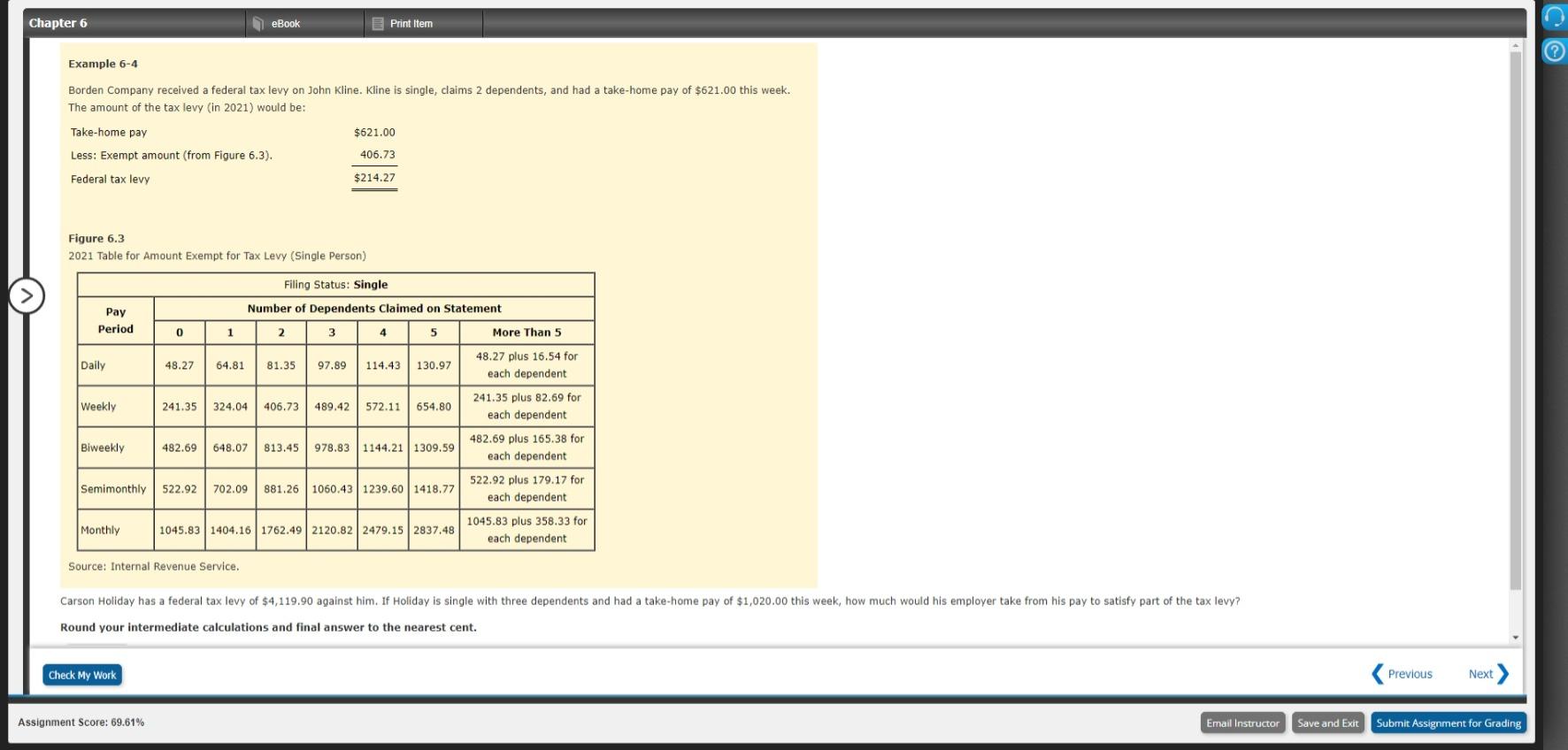 Chapter 6 1 eBook Print Item ? Example 6-4 Borden Company