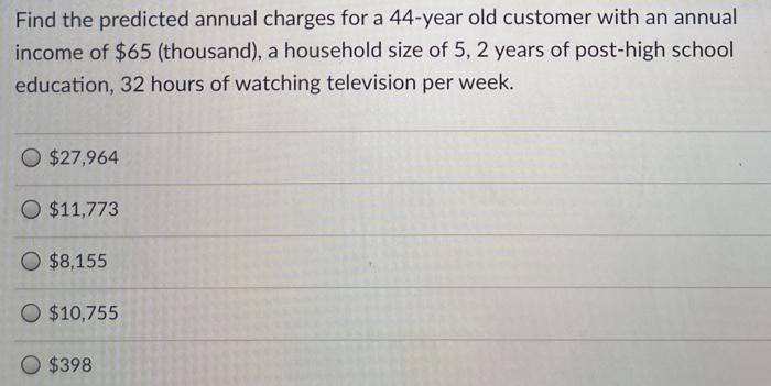 differ from the output in other questions, even though the variables are