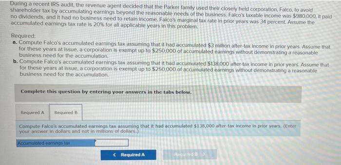 purpose of the accumulated earnings tox and the personal holding company tox