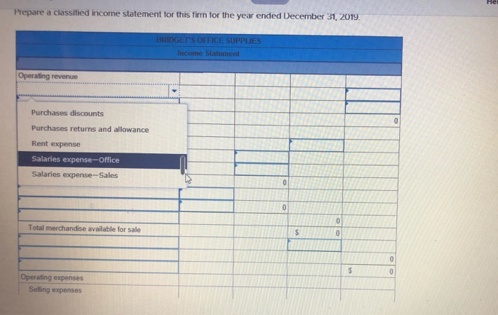 In 503 Purchases Returns and Allowances 504 Purchases Discounts 611 Salaries Expense-Sales
