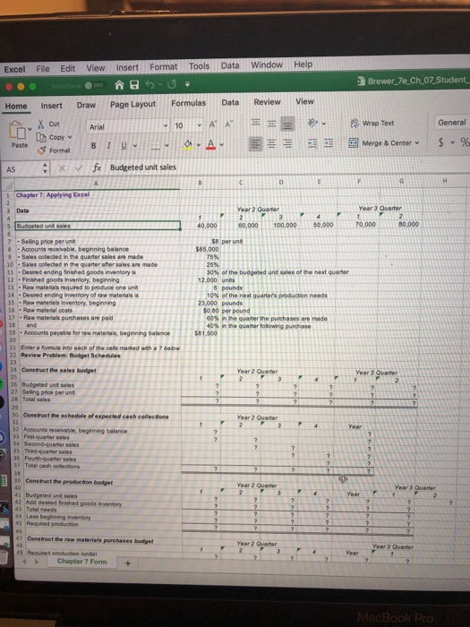  2 Excel File Edit View Insert Format Tools Data Window Help