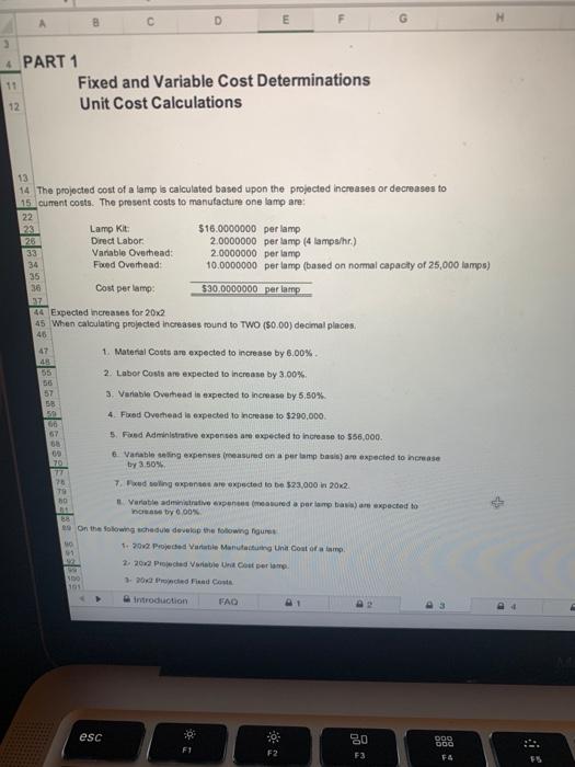 Cost Rounded to 2 Decimal Places Projected Percent Increase 0.035 0.06 3