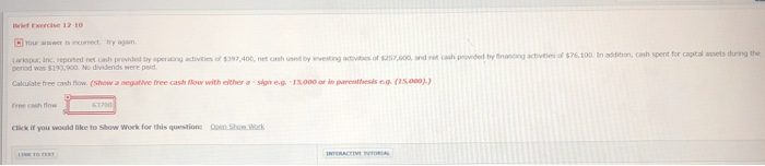  Exec 12 10 CYLE is correct try visur, Inc. reported net