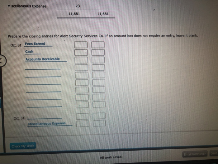 Spreadsheet For the Year Ended October 31, 2043 Adjusted Trial Balance Income