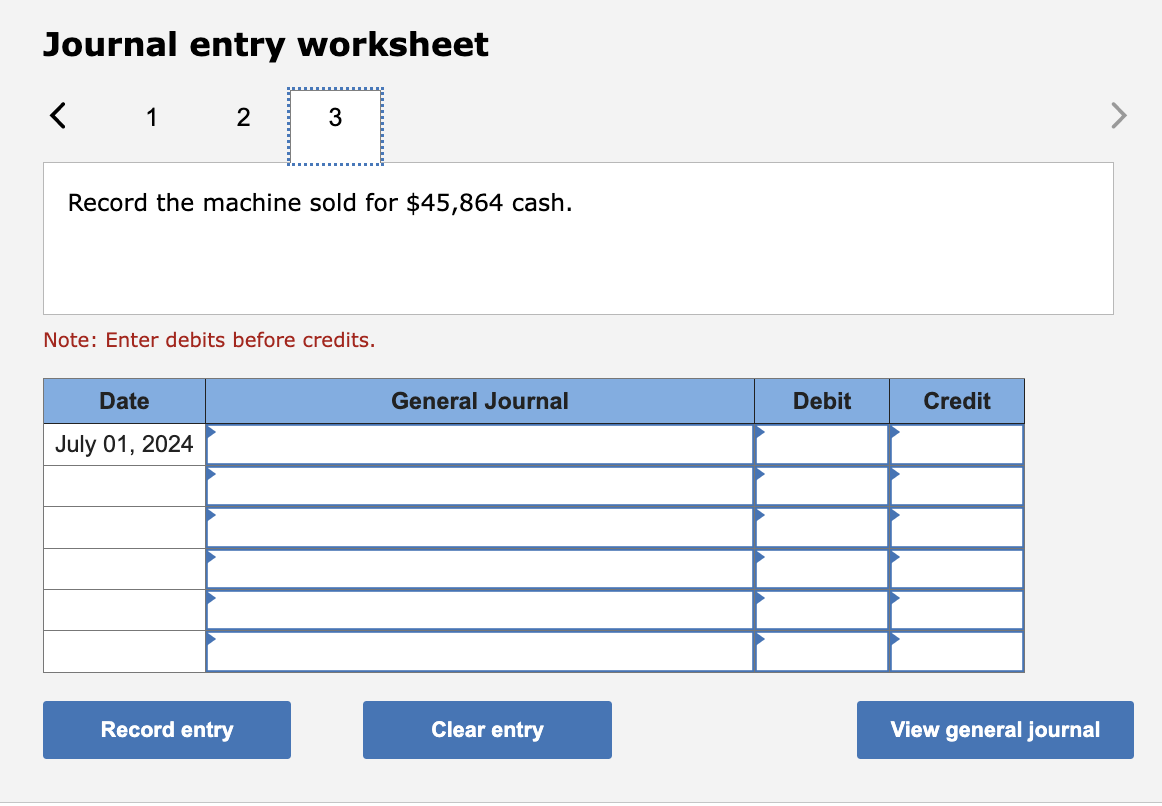 assuming a eight-year life and no salvage value. The machine is sold