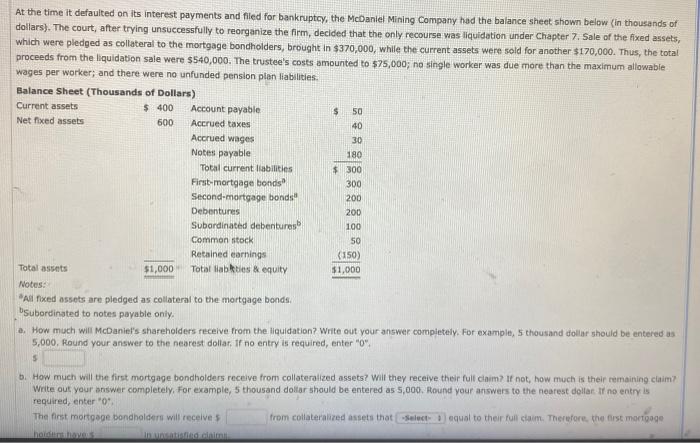 please help with problems number a. b. c. d. & e.