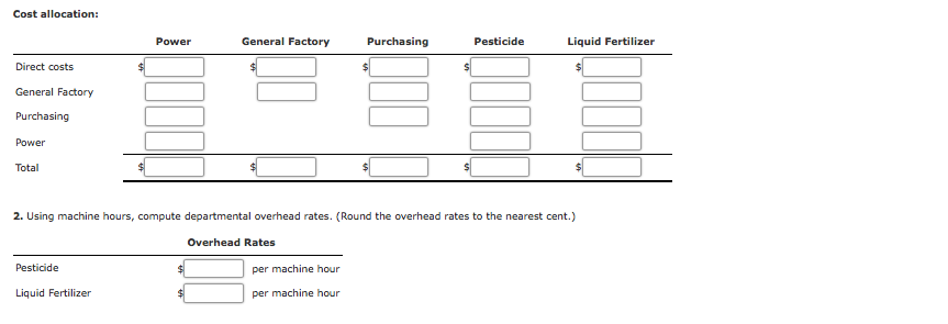 have been updated Sequential Method Jasmine Company manufactures both pesticide and liquid
