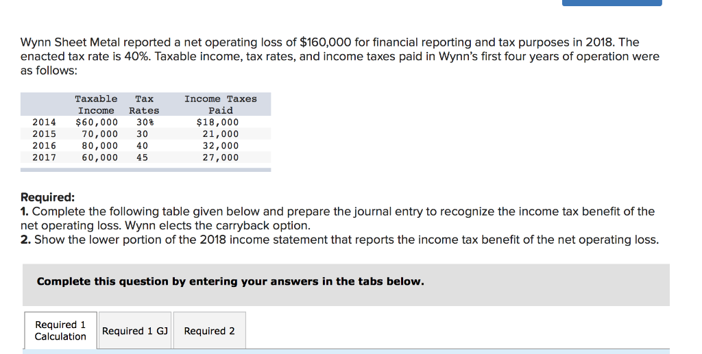 in the tabs below. Required 1 Calculation Required 1GJ Required 2 Show