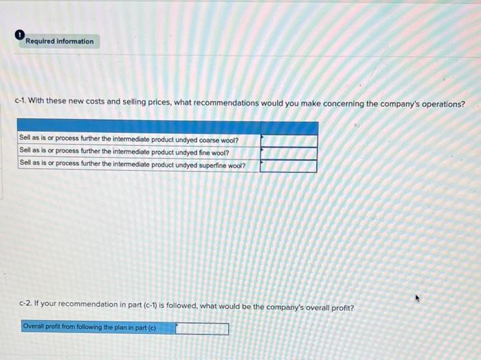 the text. 2. In industries that process joint products, the costs of