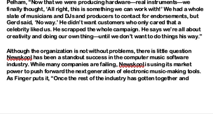 in your report, but the analysis done each step will provide the