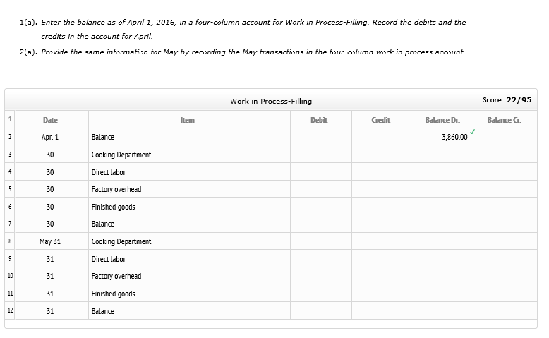 This is for Financial & Managerial Accounting 13th Edition Chapter 18 Problem