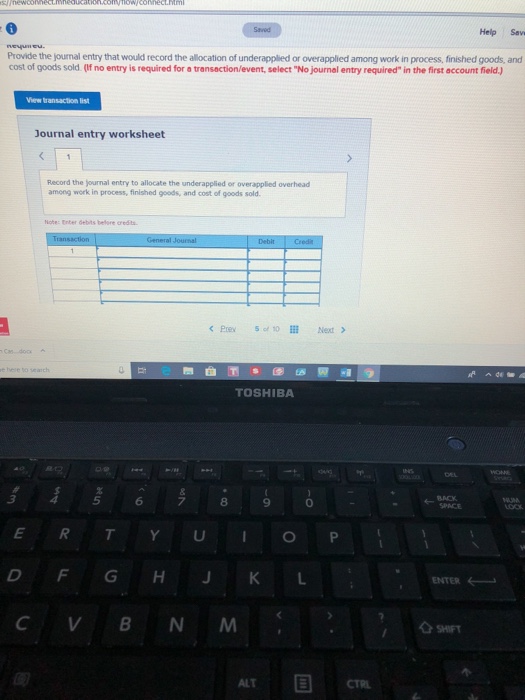 month of September. There were no beginning inventories; consequently, the direct materials,