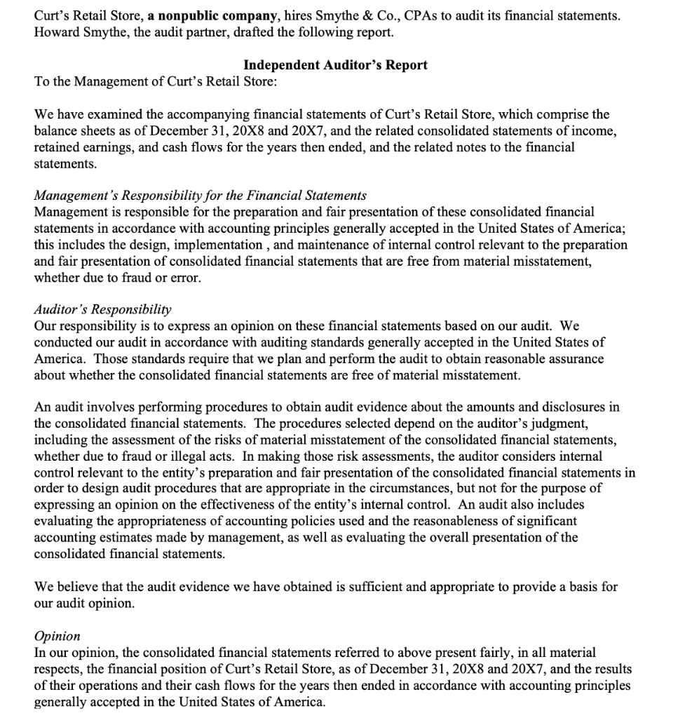 with the associated description of a typical policy or procedure. Each of