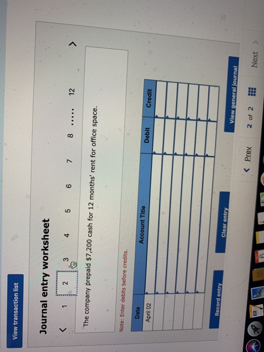 April 1 Tanner invested $120,000 cash along with office equipment valued at