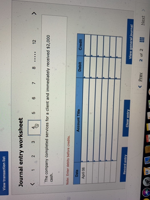 months' rent for office space. Mint: Debit Prepaid Rent for $7.200. 3