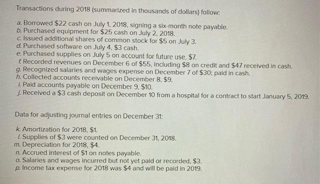 (Chapters 2, 3, and 4) (LO 2-3, LO 3-3, LO 4. 1,