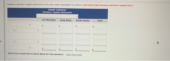 Belen 14,100 31,500 Krista Sayler 10,800 26,000 The capital balance represents each