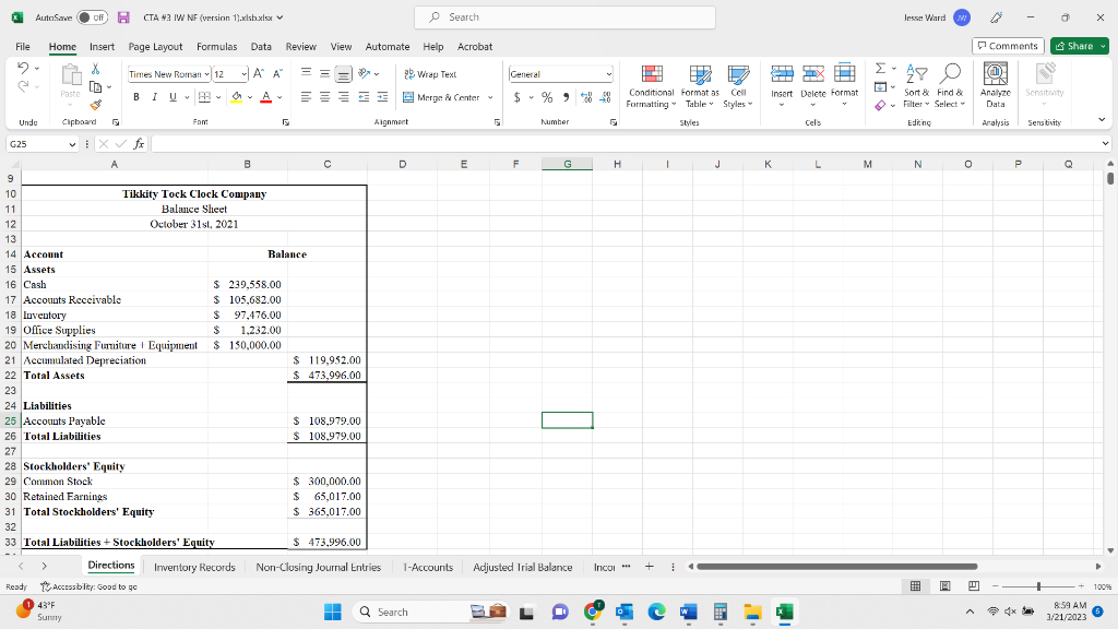  Please answer these questions: 6. Prepare an income statement as of