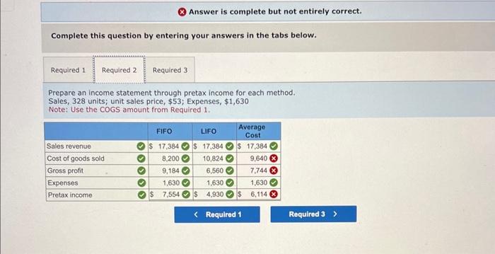 Following is partial information for the income statement of Audio Solutions Company