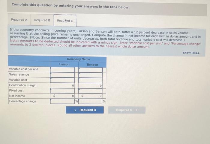 however, about future economic volatility. He asks you to analyze the following