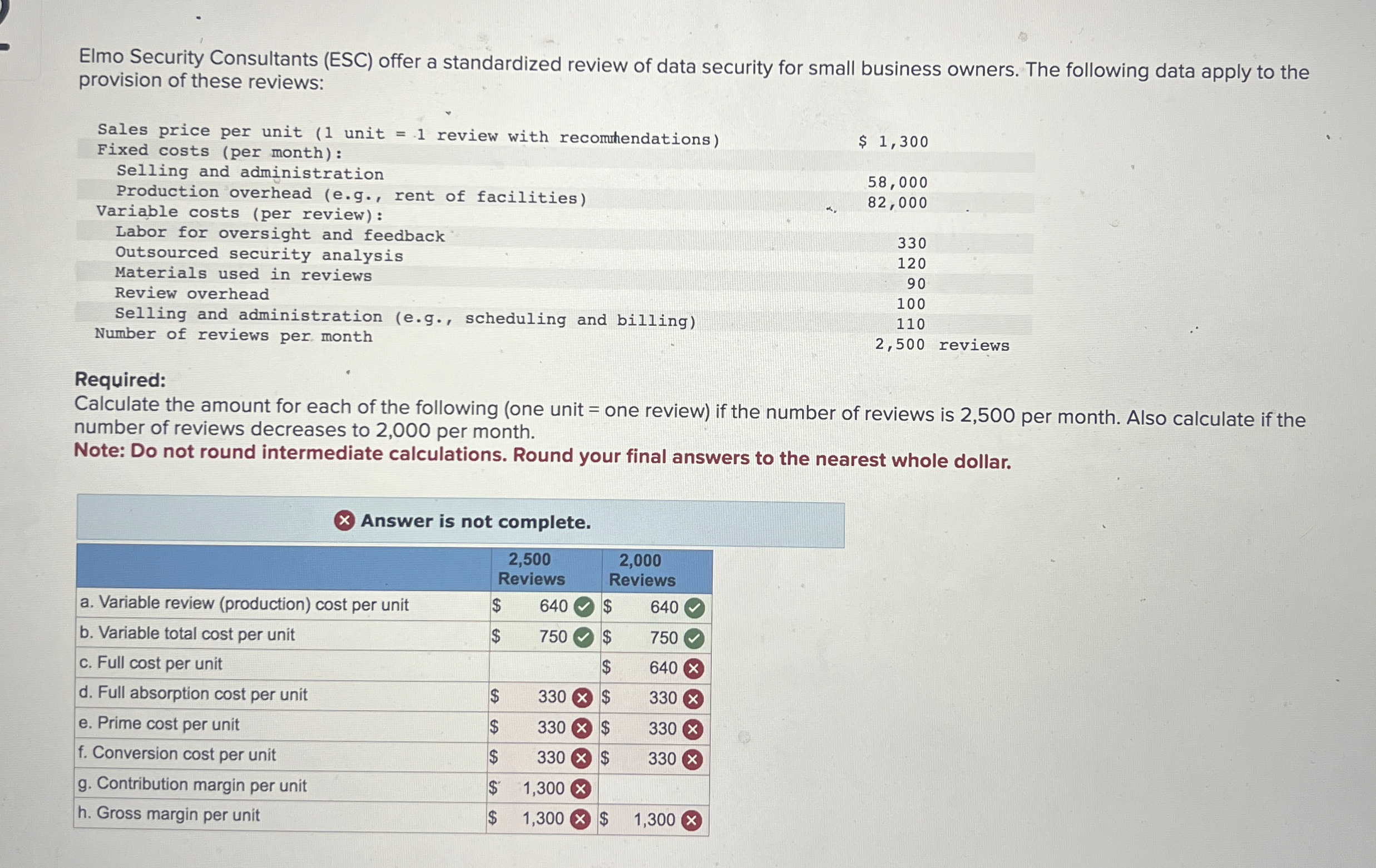  Elmo Security Consultants (ESC) offer a standardized review of data security