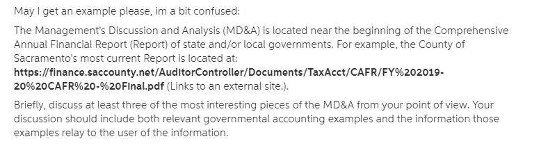  May I get an example please, im a bit confused: The