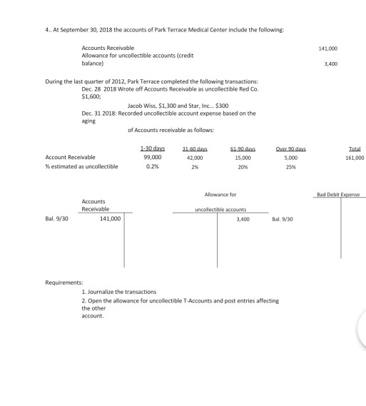  please answer all questions carefully and show work. thank you 4..