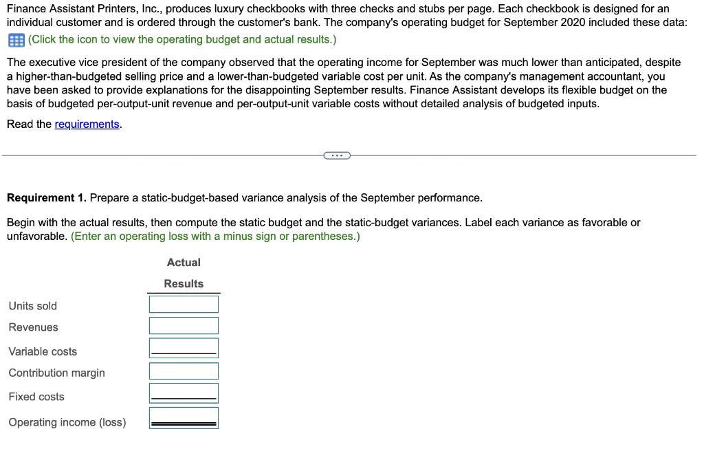 PLEASE ANSWER ALL THE REQUIREMENTS WITH EXPLANATION FOR THUMBS UP! THANK YOU!
